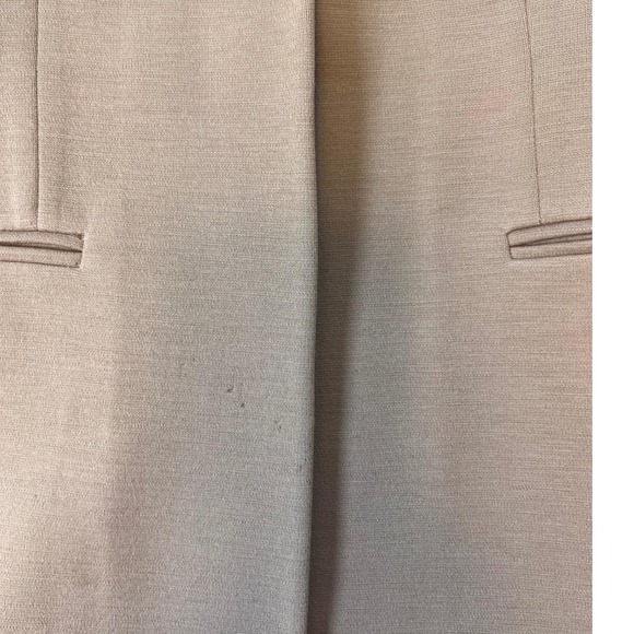 Valerie Stevens Pure Wool Camel Blazer Jacket Women's Size 4 NWT w/ Flaws - Picture 10 of 10